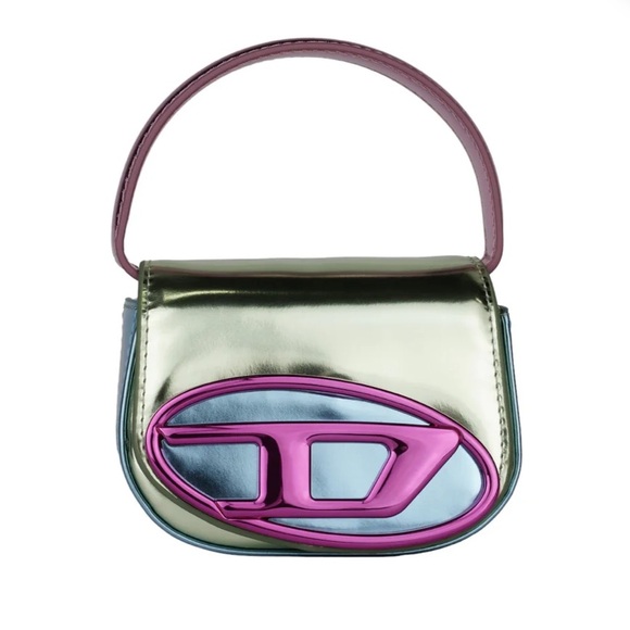 DIESEL 1DR XS Crossbody Metallic Bag 9/10 worn once - Picture 1 of 6
